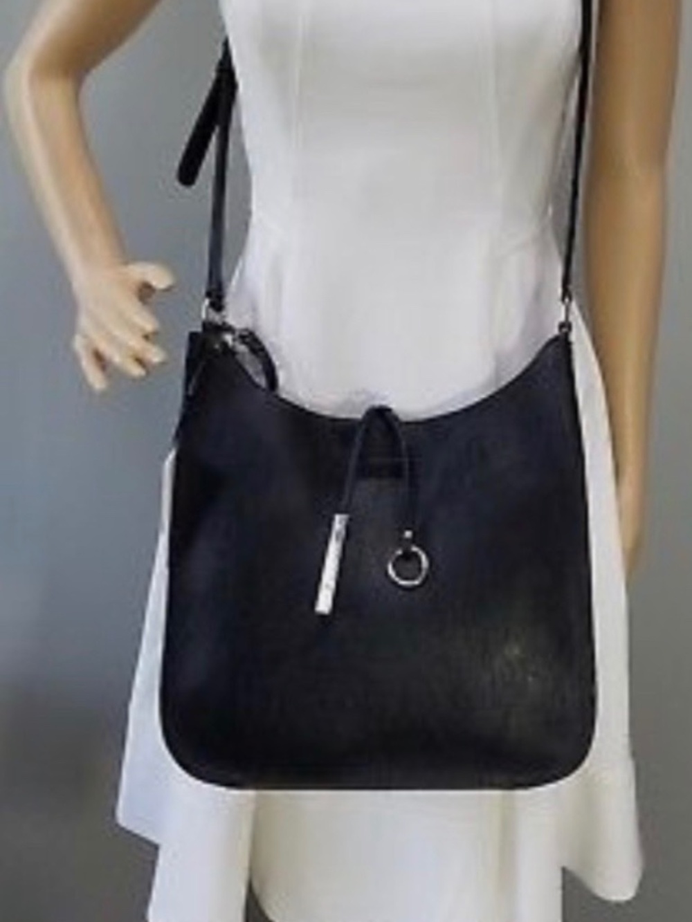Calvin Klein New Women Bag Leather Black